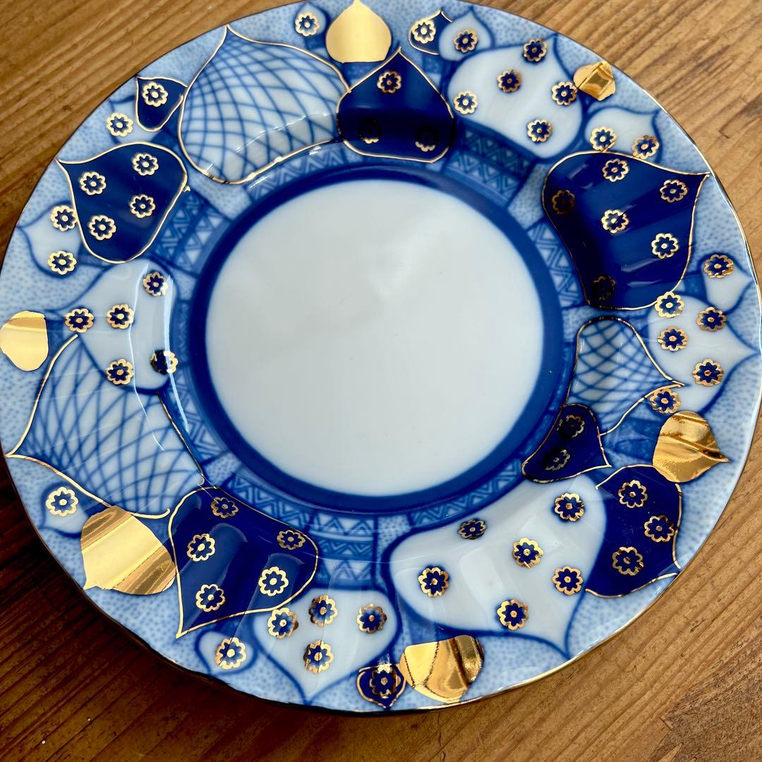 mimi 　ロモノーソフケーキ皿　　5枚　12/31までお取り置き