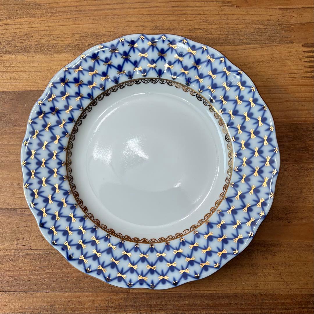 mimi 　ロモノーソフケーキ皿　　5枚　12/31までお取り置き