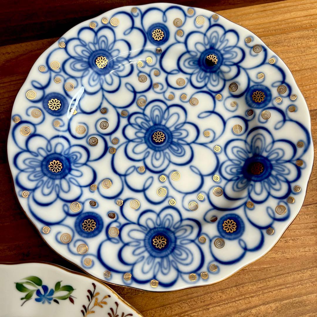 mimi 　ロモノーソフケーキ皿　　5枚　12/31までお取り置き