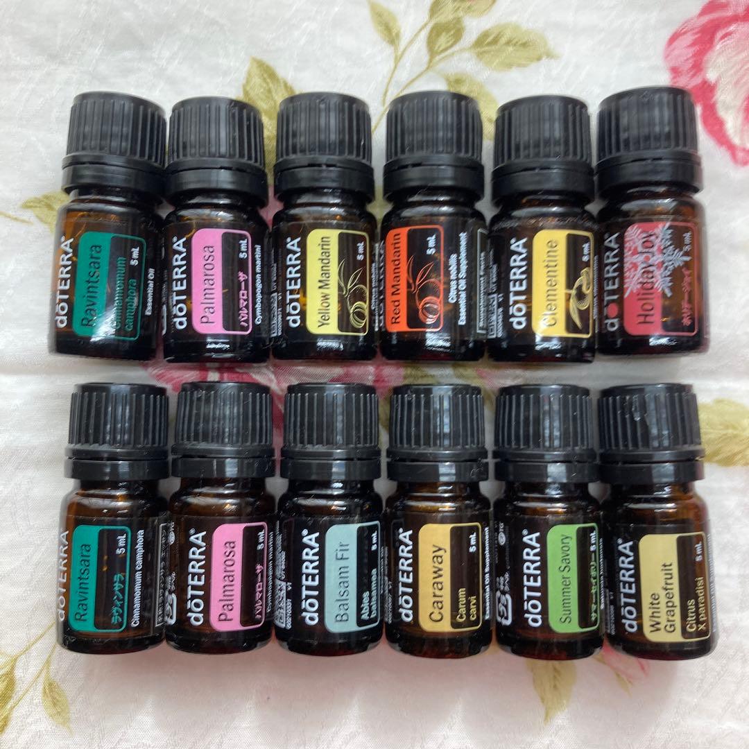 doTERRA エッセンシャルオイル 12本セット ドテラ 非売品