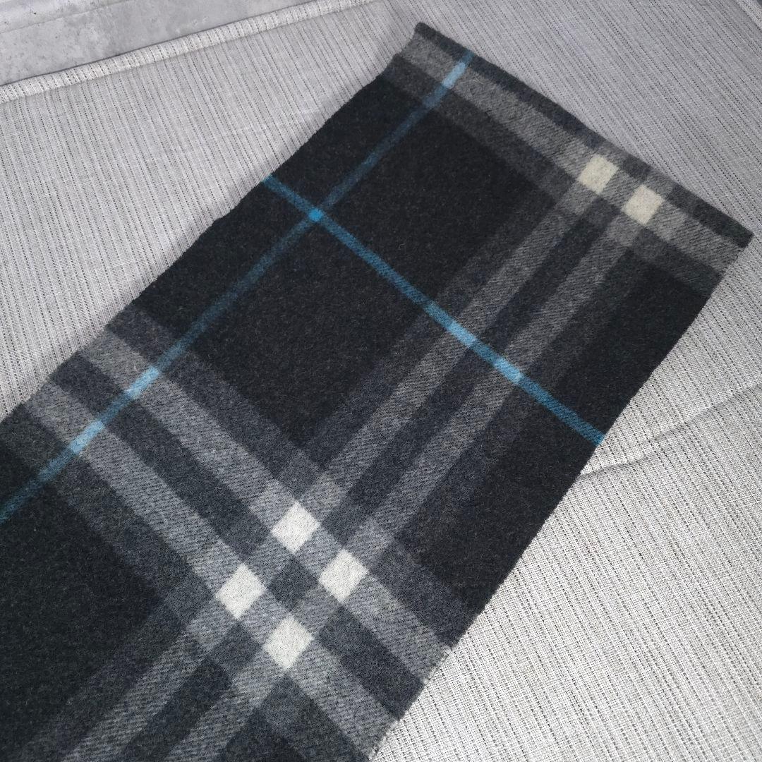 希少　BURBERRY　バーバリー　メガチェック　カシミヤ　マフラー　100％