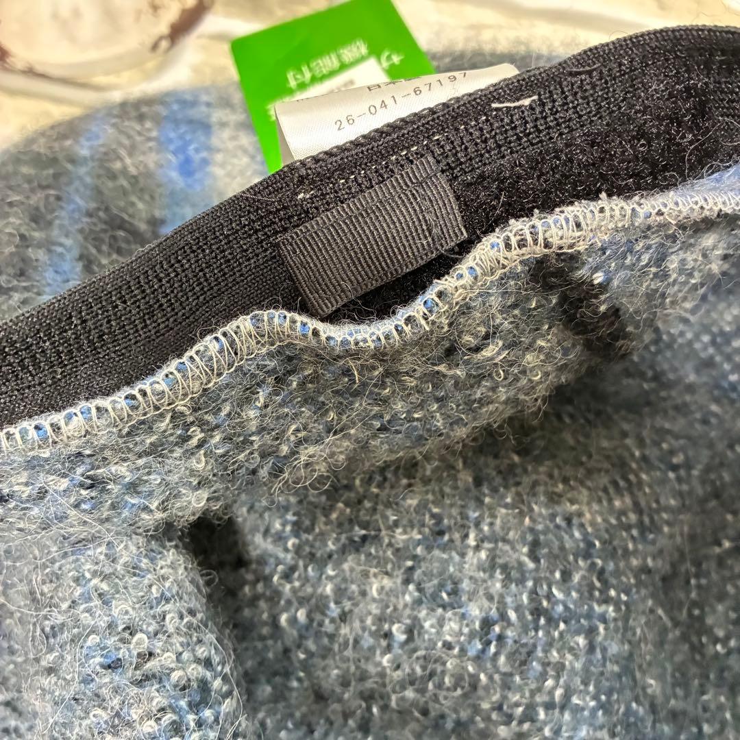 希少✨アルパカ　毛　ヴィヴィアンウエストウッド　ベレー帽　チェック　秋冬