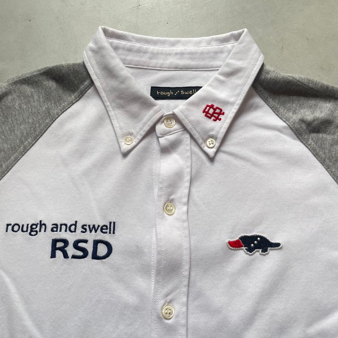 rough&swellラフアンドスウェル 長袖シャツ ゴルフウェア メンズ