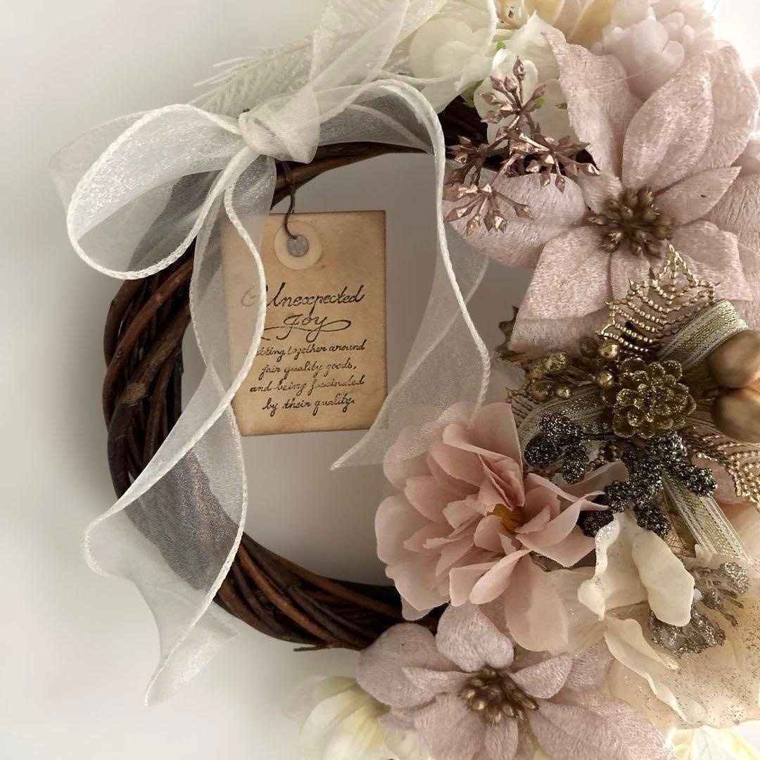 ＊daffy&stella＊　フラワーリース＊　　クリスマスリース