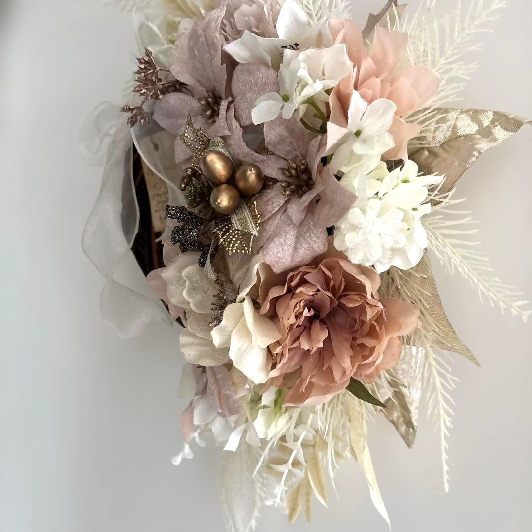 ＊daffy&stella＊　フラワーリース＊　　クリスマスリース