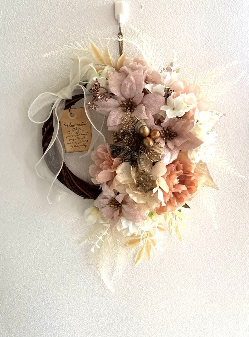 ＊daffy&stella＊　フラワーリース＊　　クリスマスリース