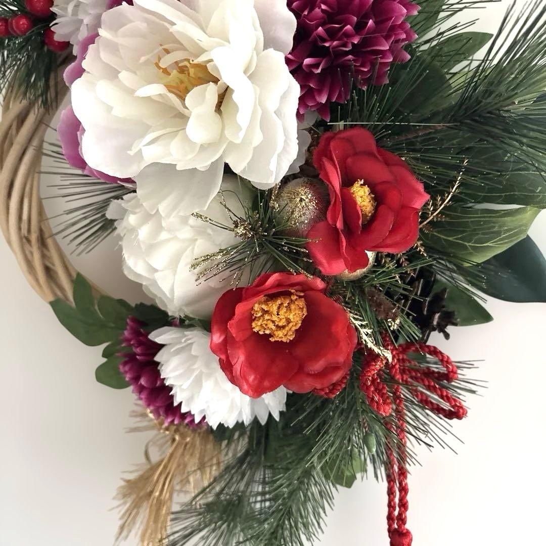 ＊daffy&stella＊　フラワーリース＊　　クリスマスリース