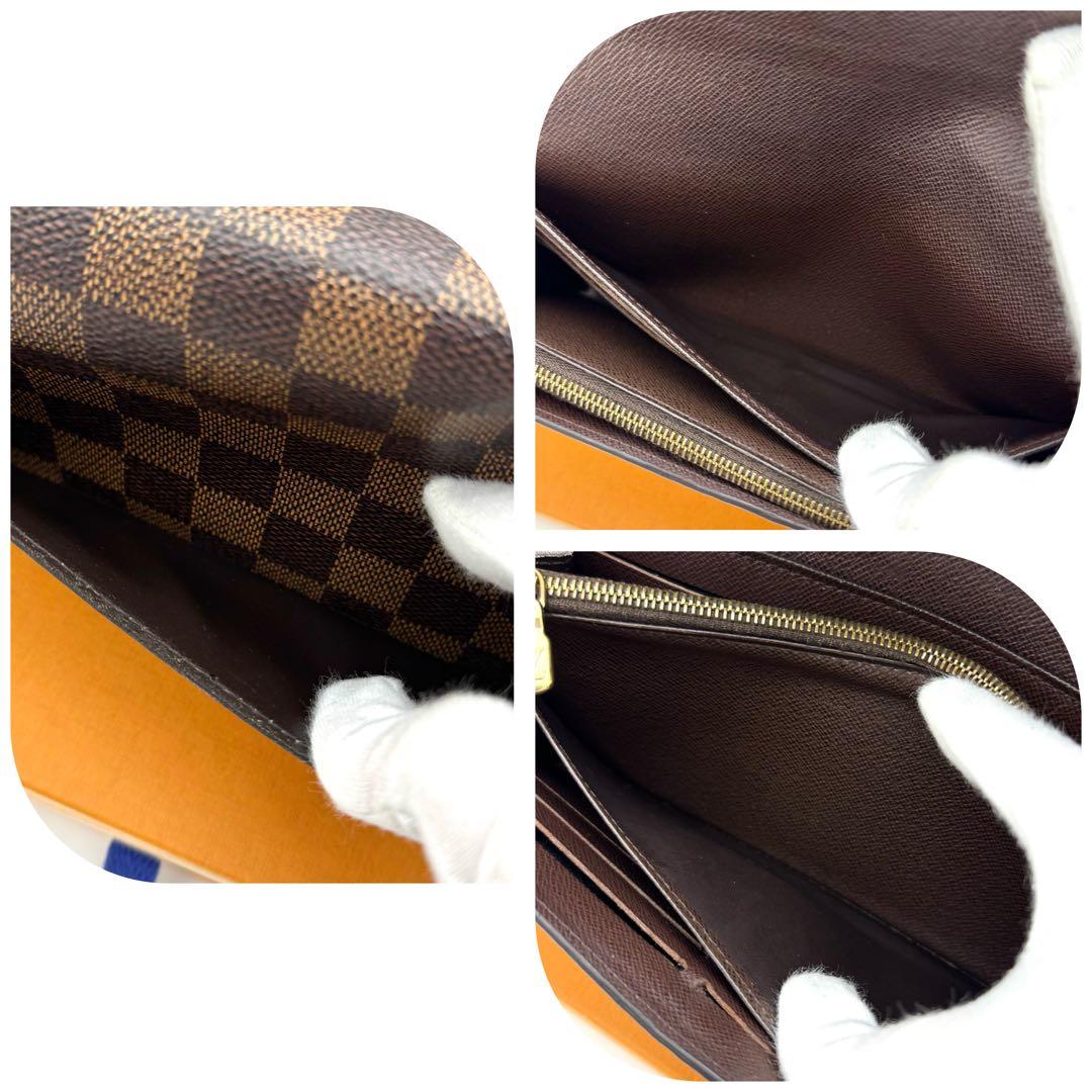 可愛い❤️新型❣️ルイヴィトン ダミエ ポルトフォイユサラ 長財布