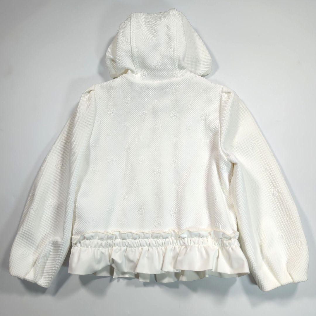 M'S GRACY エムズグレイシー エンボス フラワー　パーカー　ブルゾン