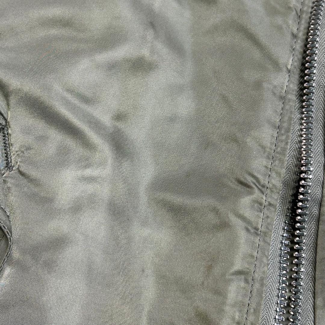 【80s】USA製 旧タグ アルファインダストリーズ MA-1 L