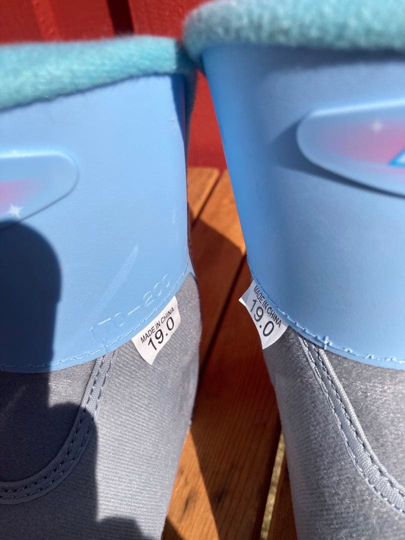 キッズ用KAZAMA スキー板86 ブーツ 19cm ストック80cm セット