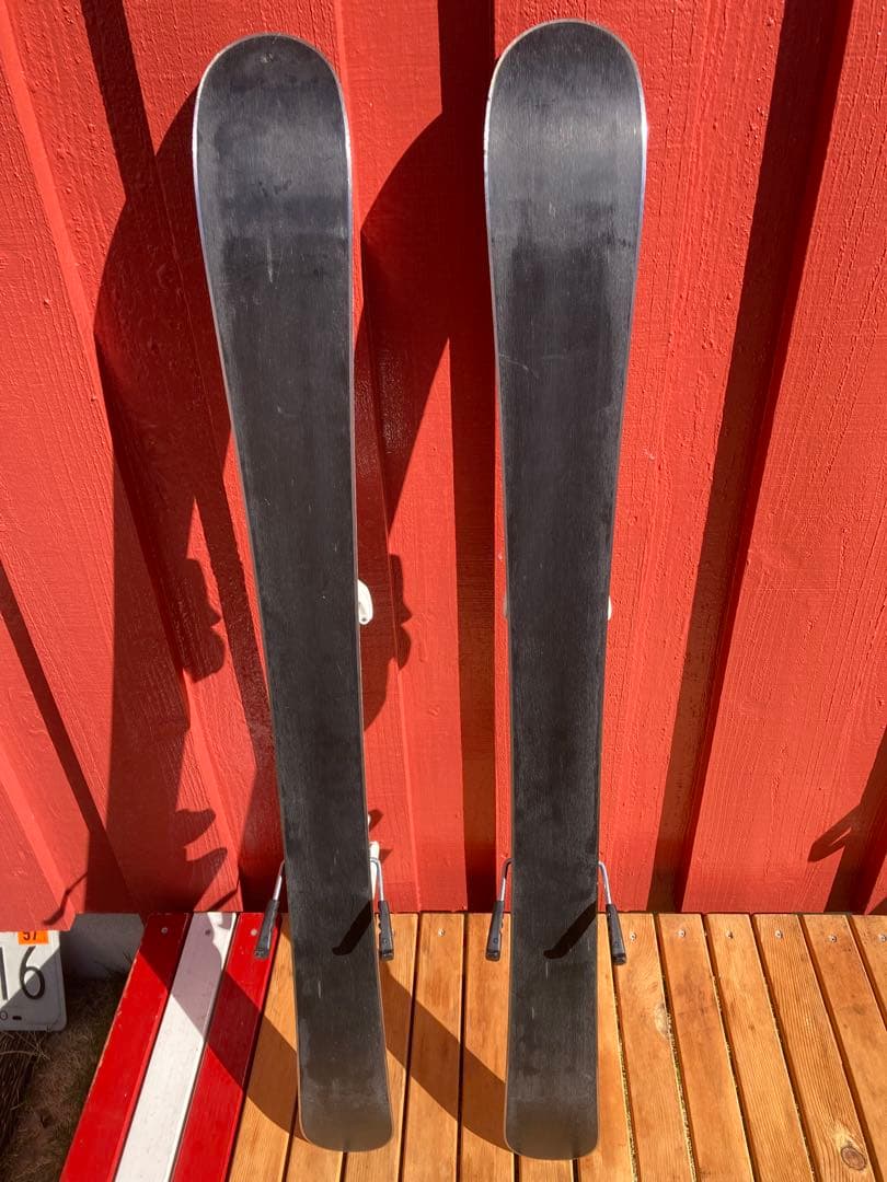 キッズ用KAZAMA スキー板86 ブーツ 19cm ストック80cm セット