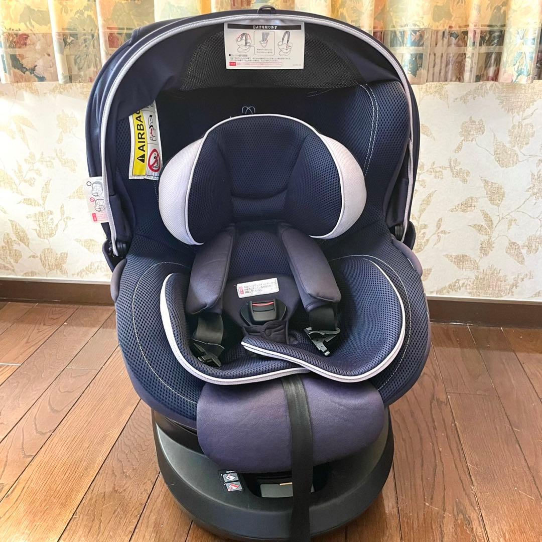 【極美品】エールべべ　クルット4i グランス ISOFIX チャイルドシート