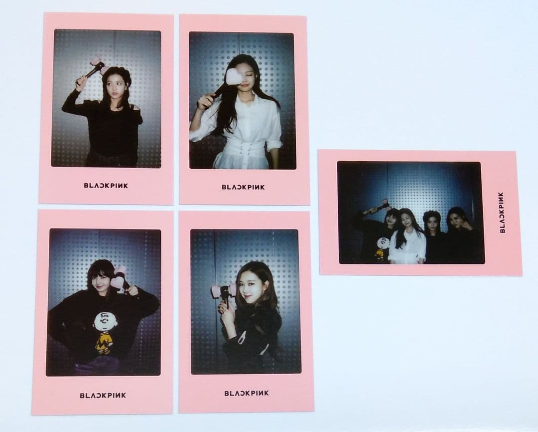 BLACKPINK ロゼ ジス ジェニ リサ トレカ ペンライト特典