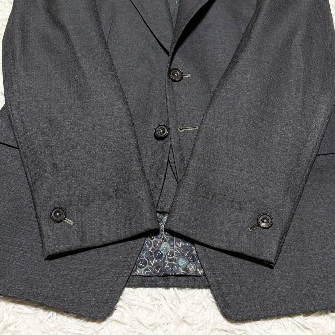 希少 ポールスミス コレクション 3ピース スーツ オーダーメイド 総柄