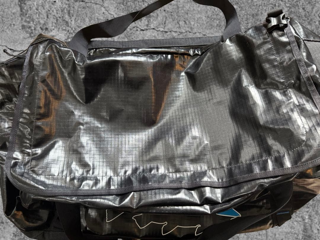 【美品】ブラックホールダッフル Fitz Trout 55L パタゴニア