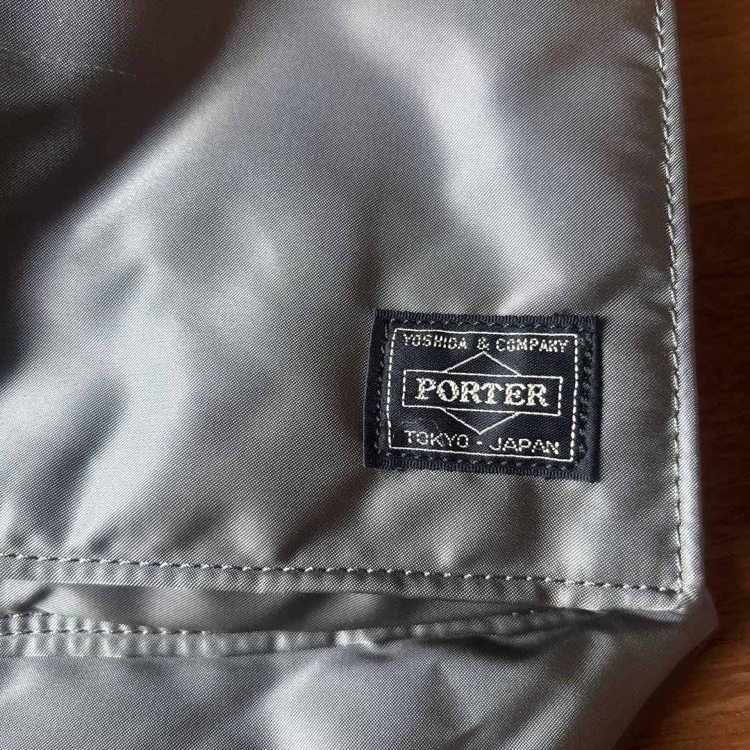 [ほぼ未使用] ポーター　ヘルメットバッグ　グレー