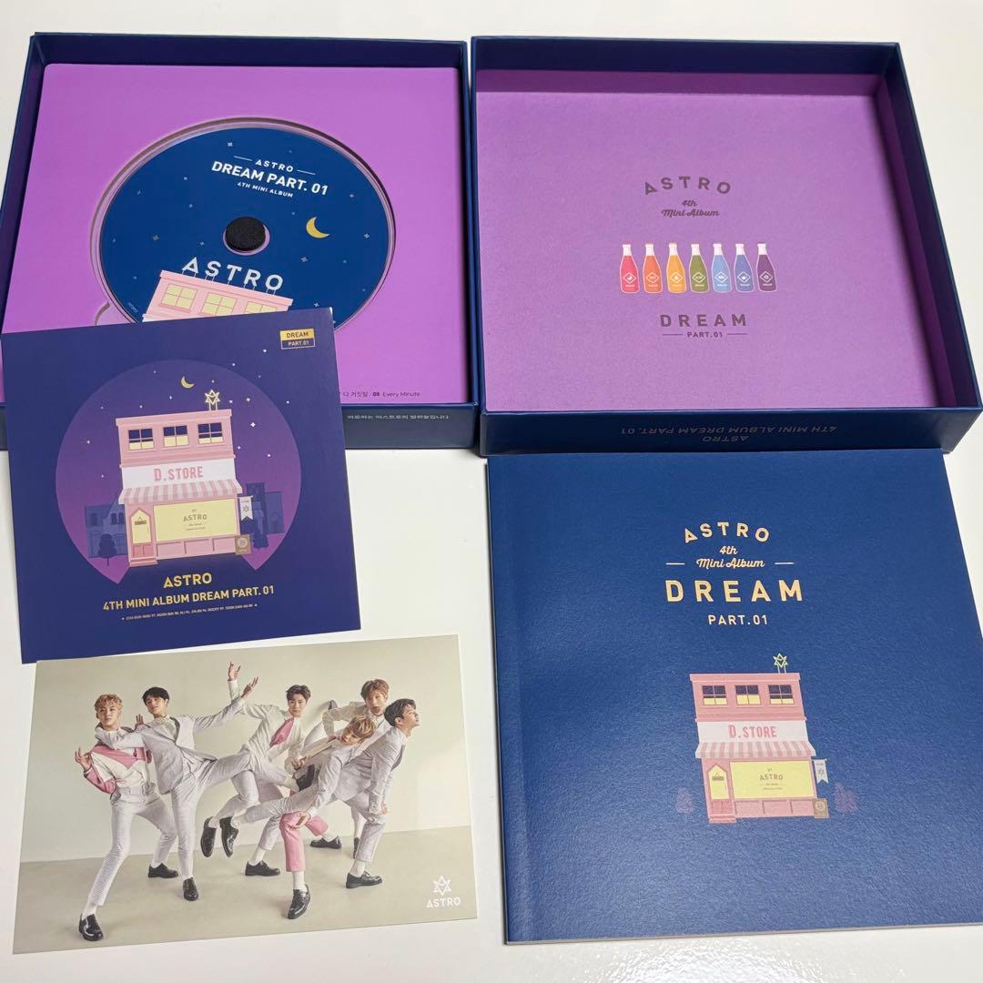 ASTRO DREAM PART.01 NIGHT ver. 全員サイン入り