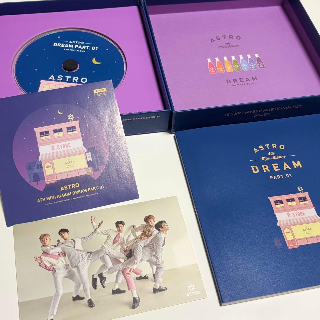 ASTRO DREAM PART.01 NIGHT ver. 全員サイン入り