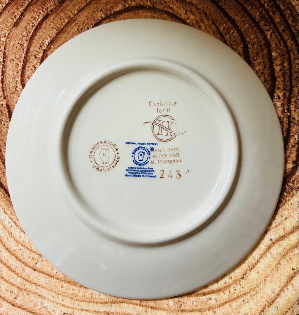 12/6まで　ポーリッシュポタリー　プレート&マグカップ　4点セット　クリスマス