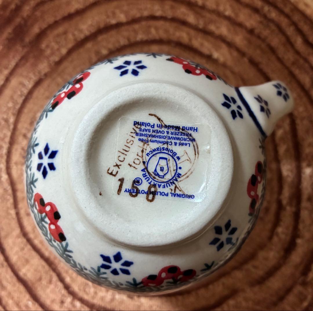 12/6まで　ポーリッシュポタリー　プレート&マグカップ　4点セット　クリスマス