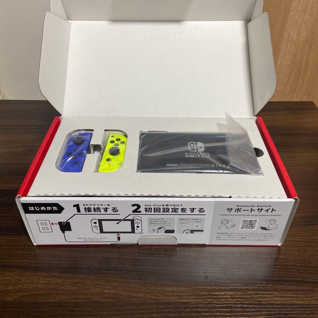 Nintendo Switch ブルー/ネオンイエロー