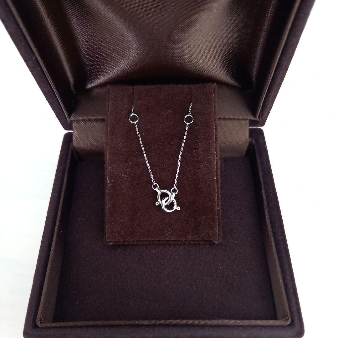 【新品未使用】ネックレス＊Pt＊ピンクダイヤモンド0.08カラット