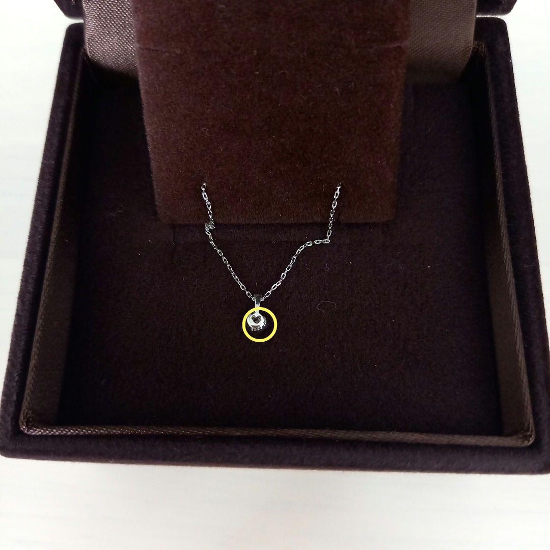 【新品未使用】ネックレス＊Pt＊ピンクダイヤモンド0.08カラット