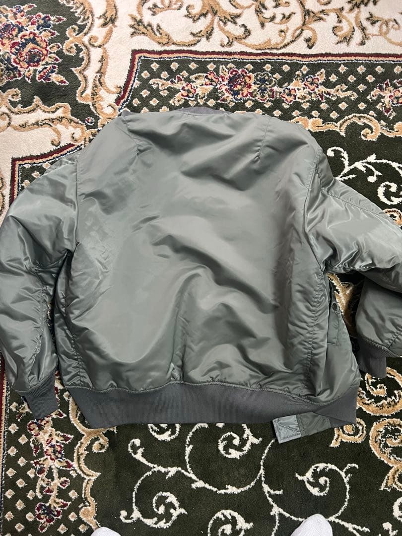 HYKE ハイク　MA-1 グリーン　中綿　サイズ4 ＸＬ　17412