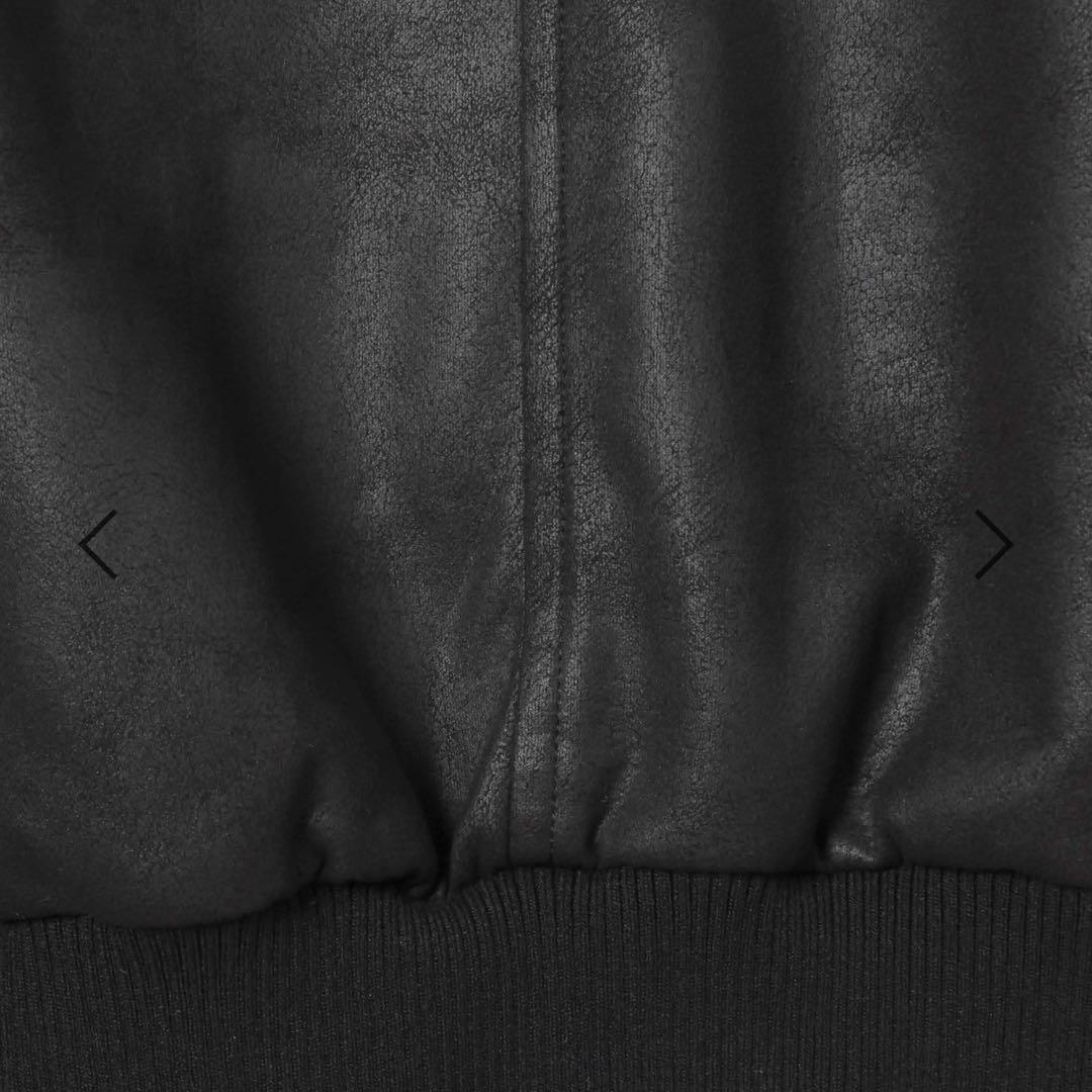 新品未使用・タグ付き JEANASIS モンスターブルゾン ブラック