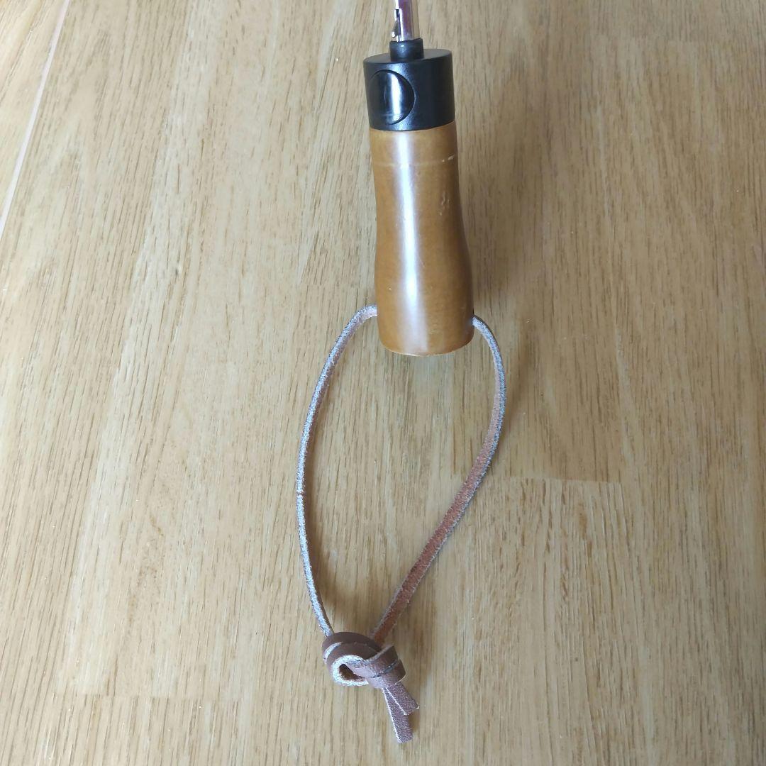 【美品】BURBERRY バーバリー 折りたたみ傘 木製ワンタッチ