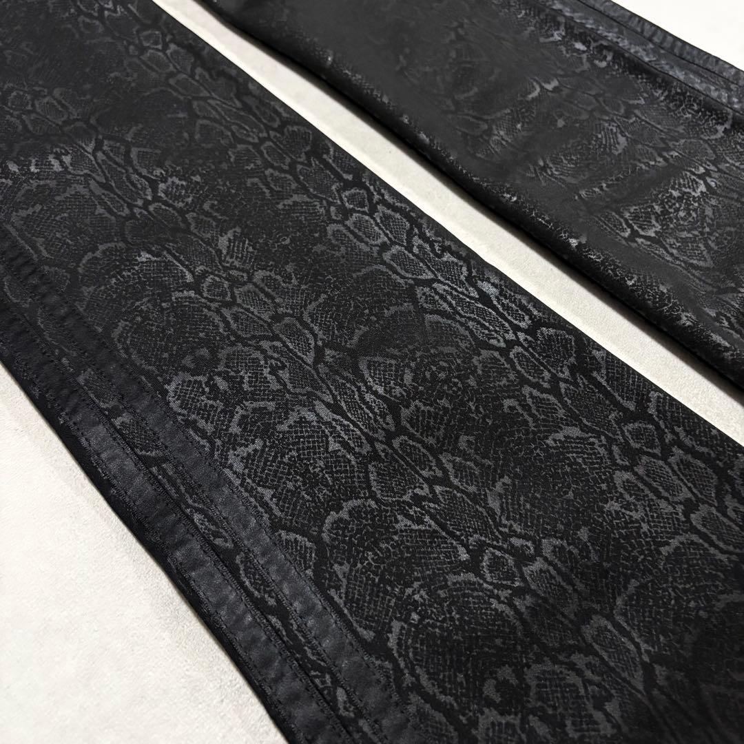 パンツ archive TORNADO MART python track pants