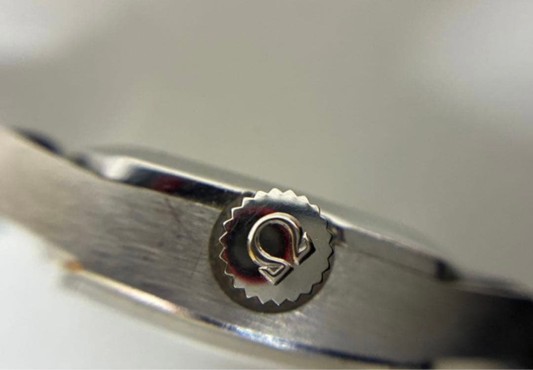 可動品　オメガ 手巻き 腕時計 希少文字盤 デビル アンティーク