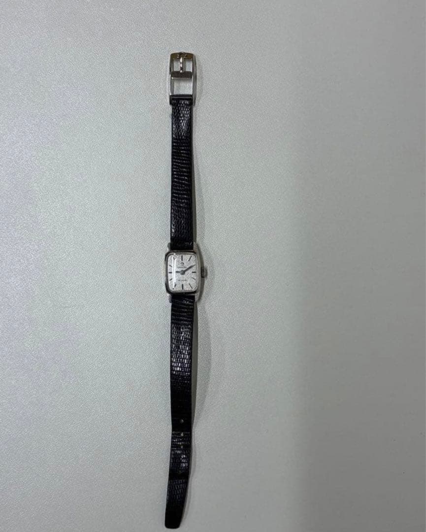 可動品　オメガ 手巻き 腕時計 希少文字盤 デビル アンティーク