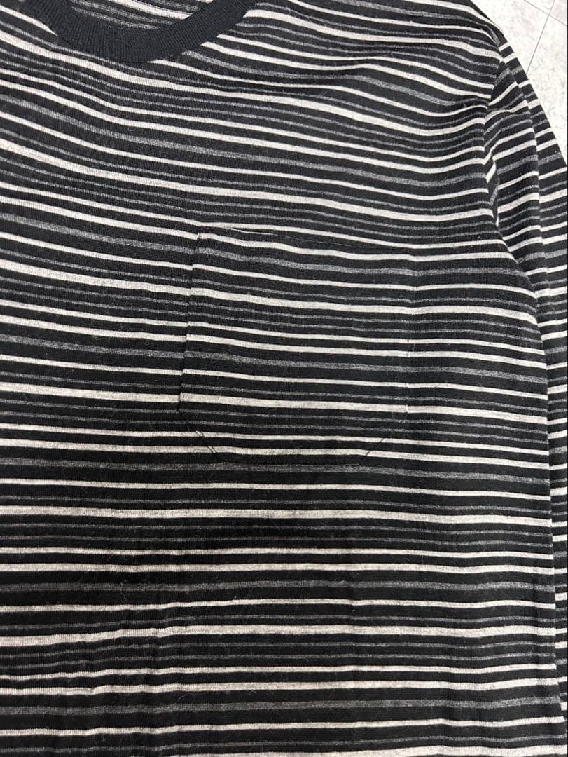 Dior Homme AW08 BEE ウール　ボーダー　ロンT