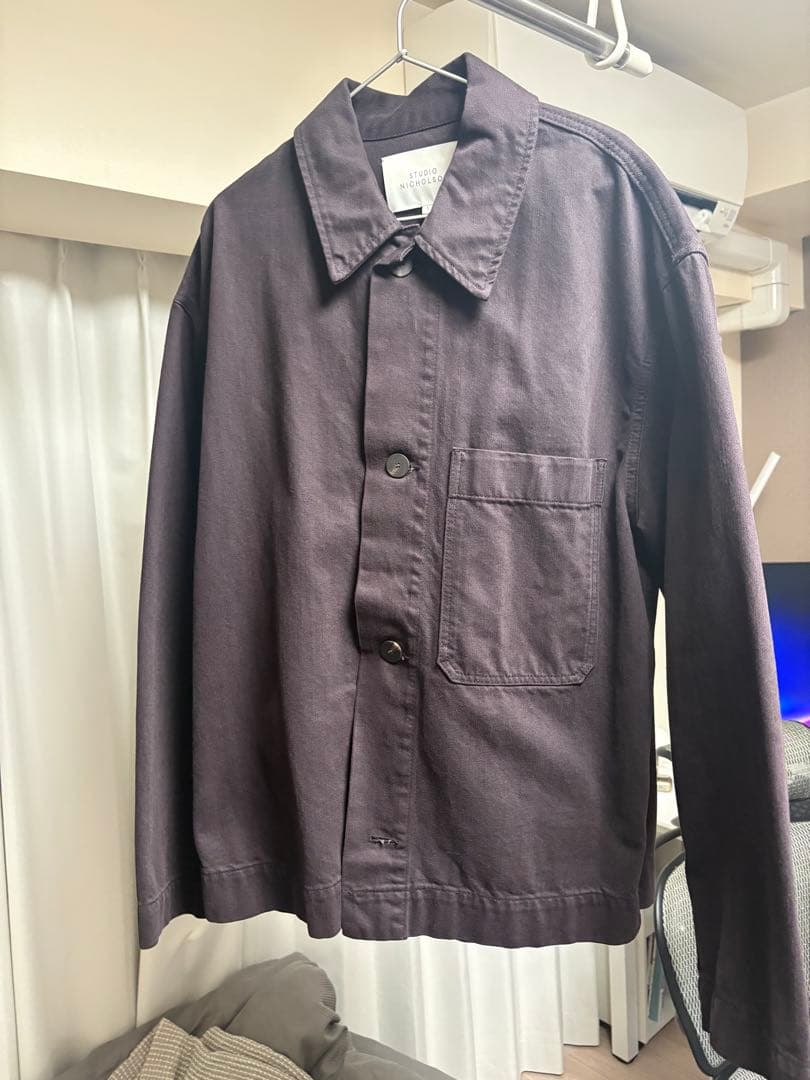 ジャケット・アウター STUDIO NICHOLSON 24SS/EASE DENIM JACKET