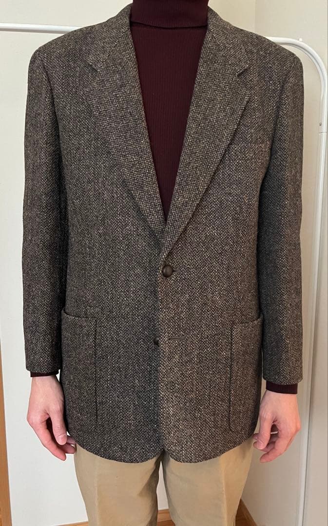 【Papas】 Harris Tweed ジャケット Mサイズ
