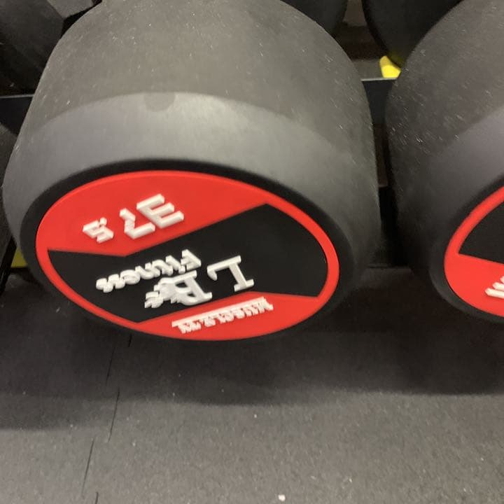 ラバーダンベル　35kg 2個