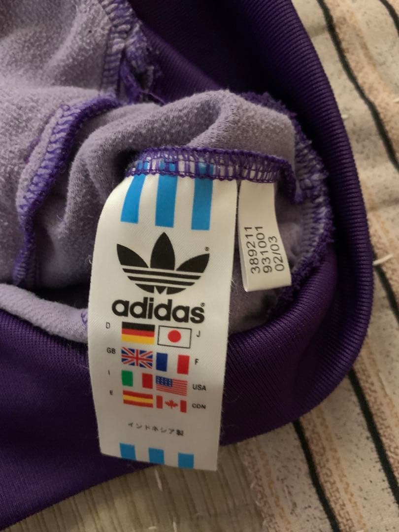 2003年製 adidas vtg ジャージ ATP 復刻 パープル レイカーズ