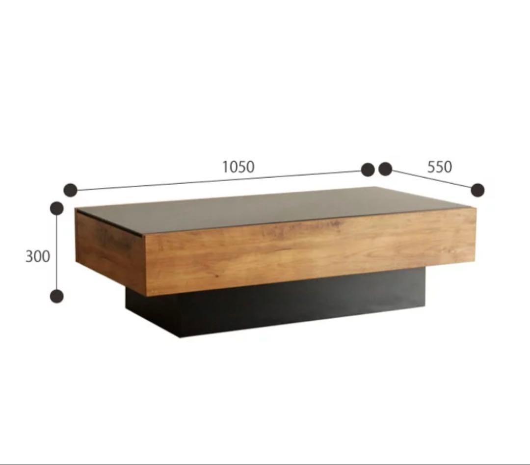 ビンテージスタイル ローテーブル 105cm