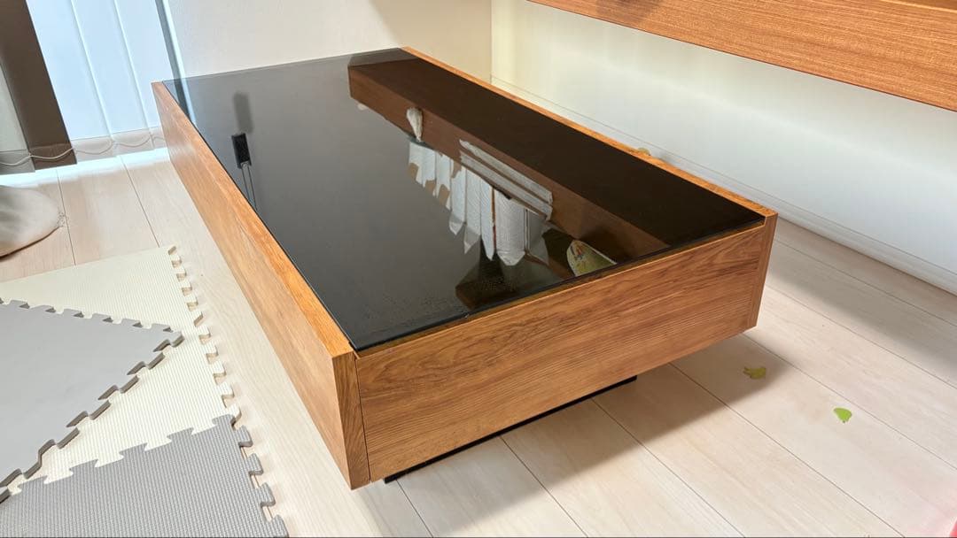 ビンテージスタイル ローテーブル 105cm