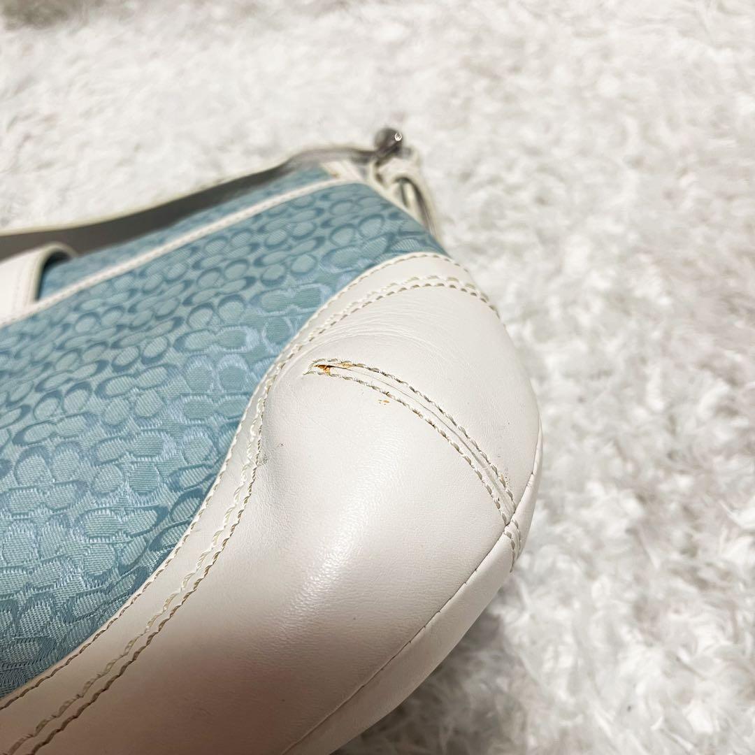 Coach Soho ShoulderBag ワンショルダー 水色