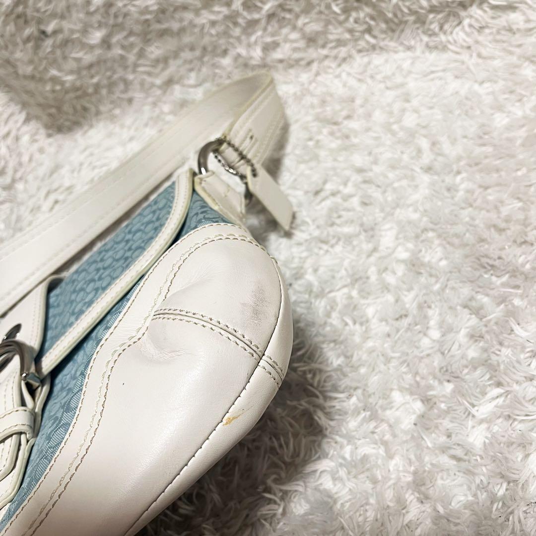 Coach Soho ShoulderBag ワンショルダー 水色