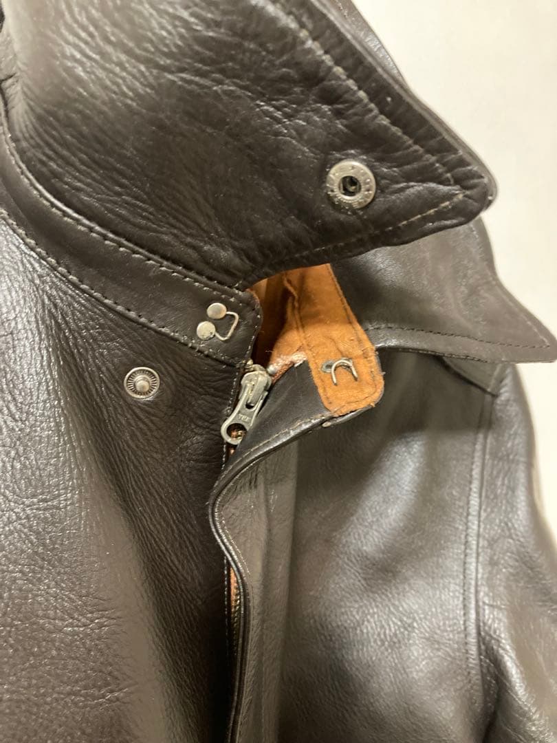 米軍タイプ A2 ミリタリージャケットフライトジャケット馬革YMCLKY MFG