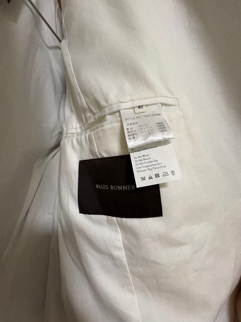 24ss　Wales bonner ジャケット 新品未使用