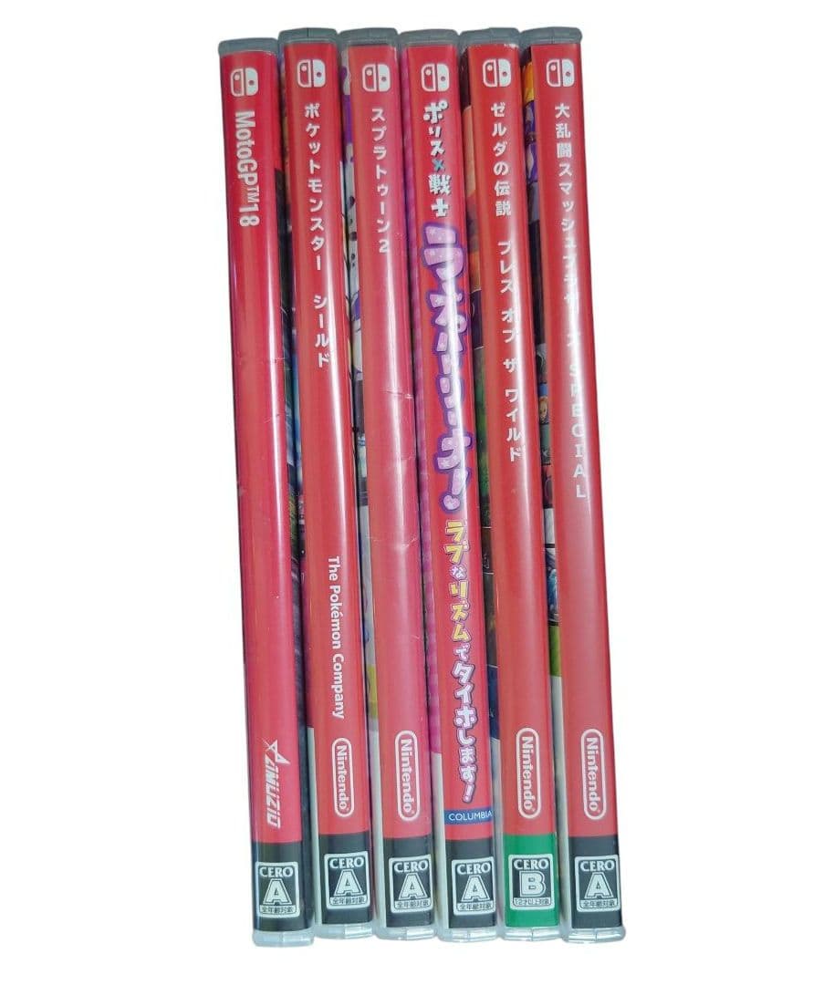 ユ*タ様 【中古】Nintendo Switch ゲームソフト 6本セット まと