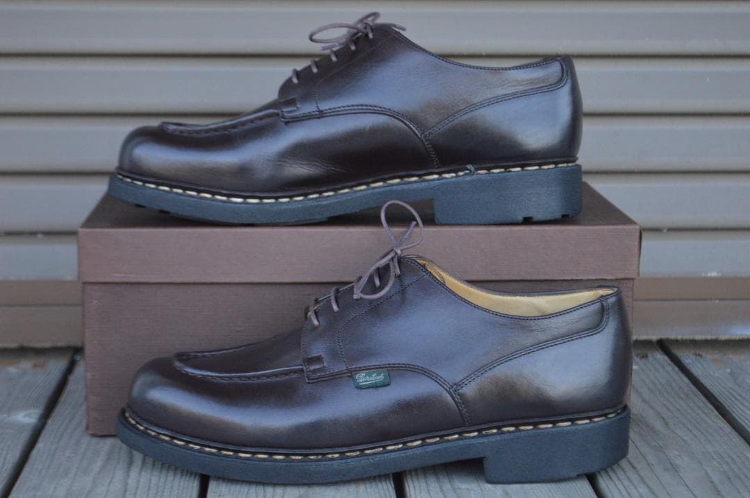 PARABOOT　シャンボード　8.5　ダークブラウン　Uチップ