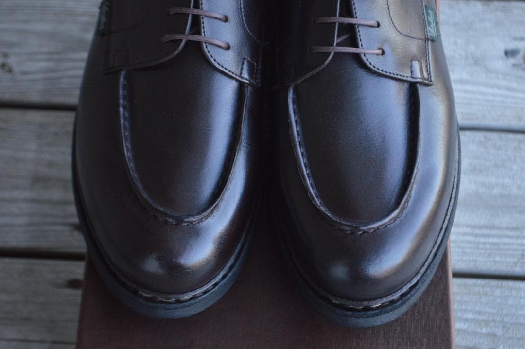 PARABOOT　シャンボード　8.5　ダークブラウン　Uチップ