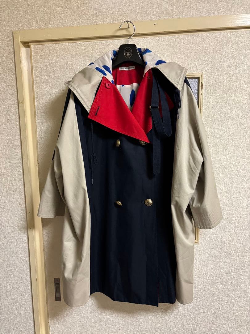 未使用品 ツモリチサト 男女 タッサー フード付き　 コート