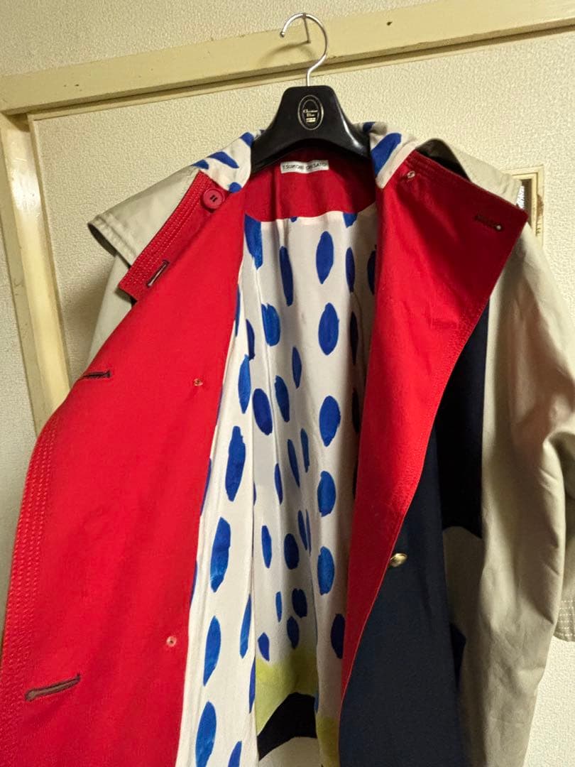 未使用品 ツモリチサト 男女 タッサー フード付き　 コート